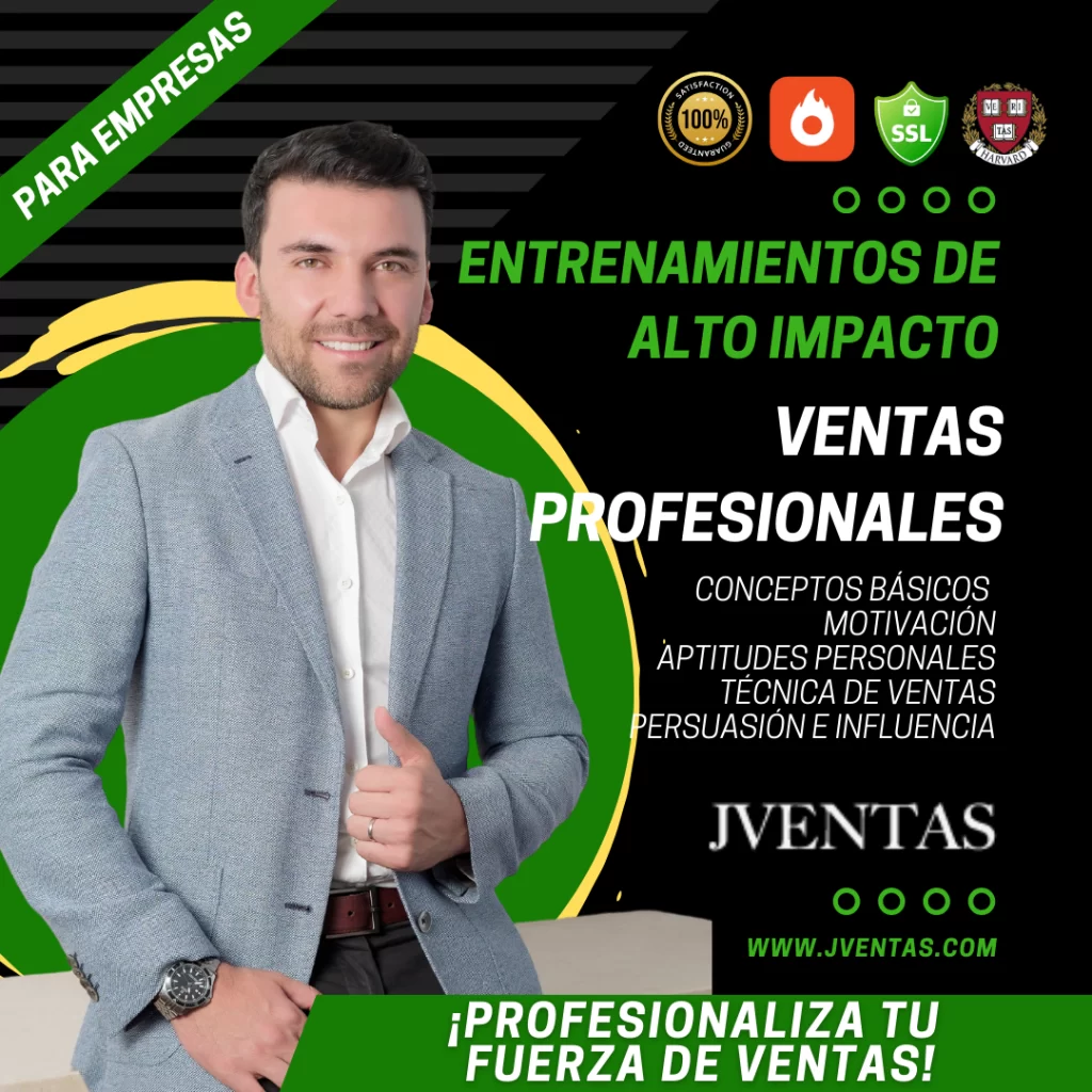 entrenamiento en ventas para empresas