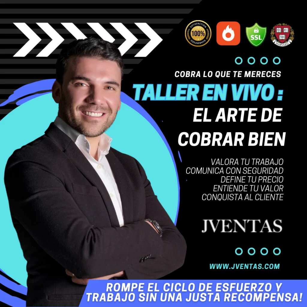 taller en vivo el arte de cobrar bien