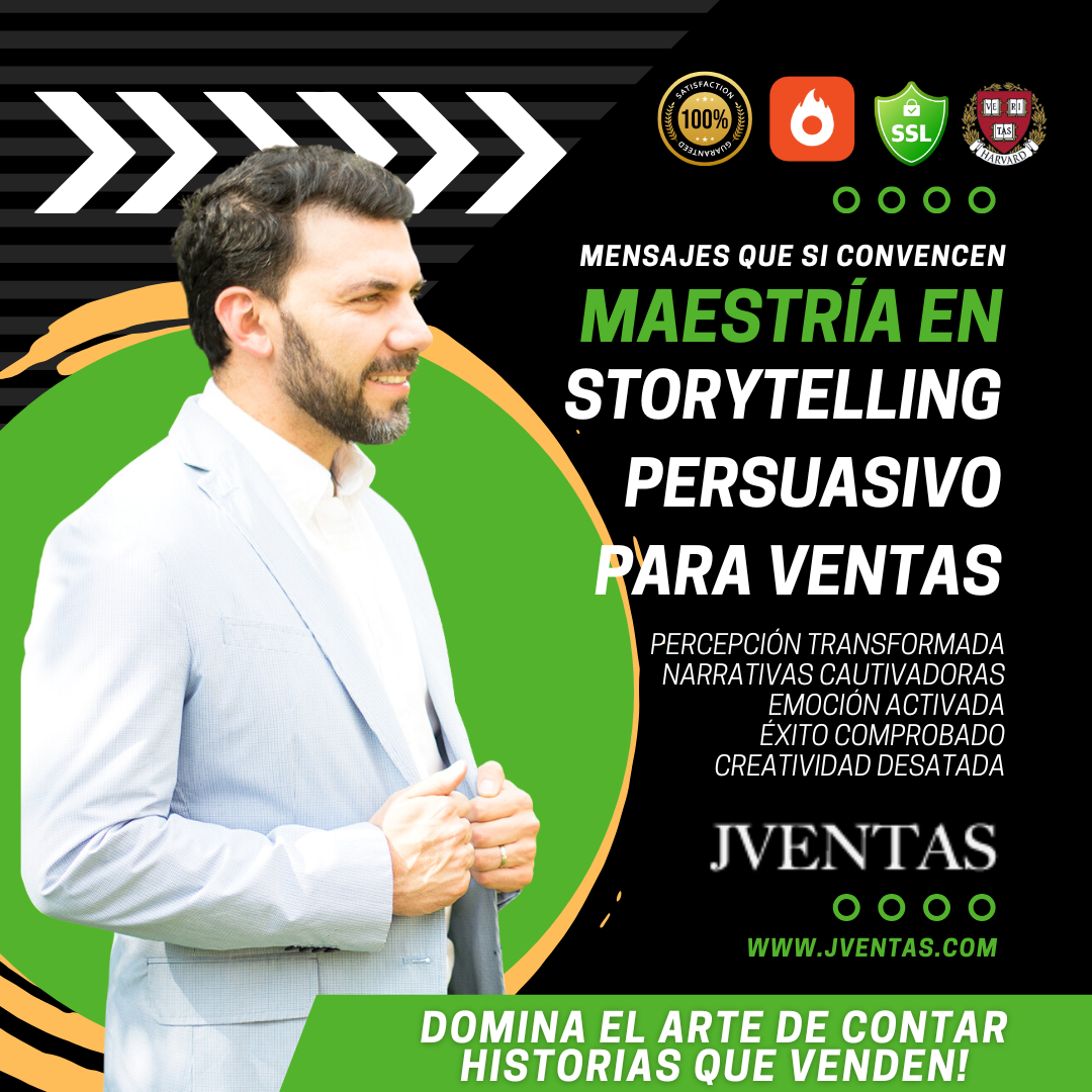 curso Maestría en Storytelling Persuasivo para Ventas y Marketing
