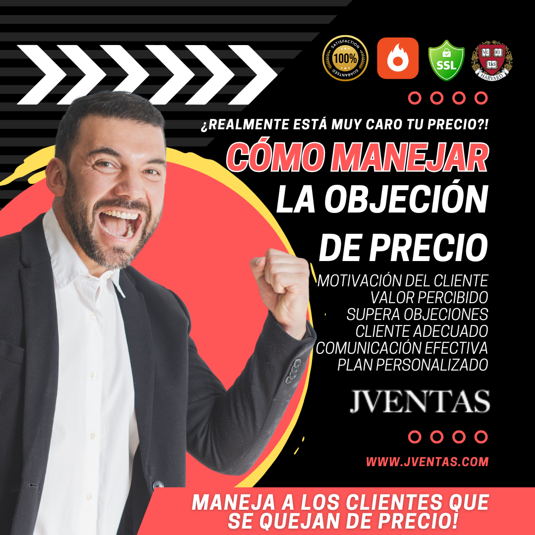 curso como manejar la objecion de precio