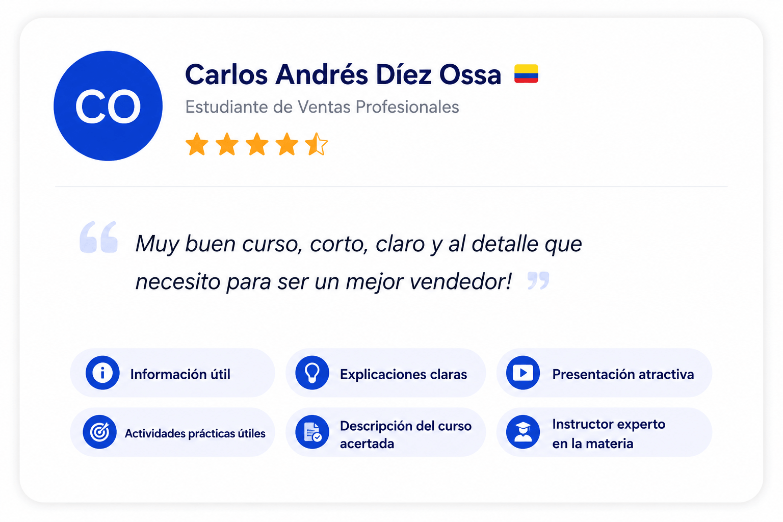 testimonio jventas academy