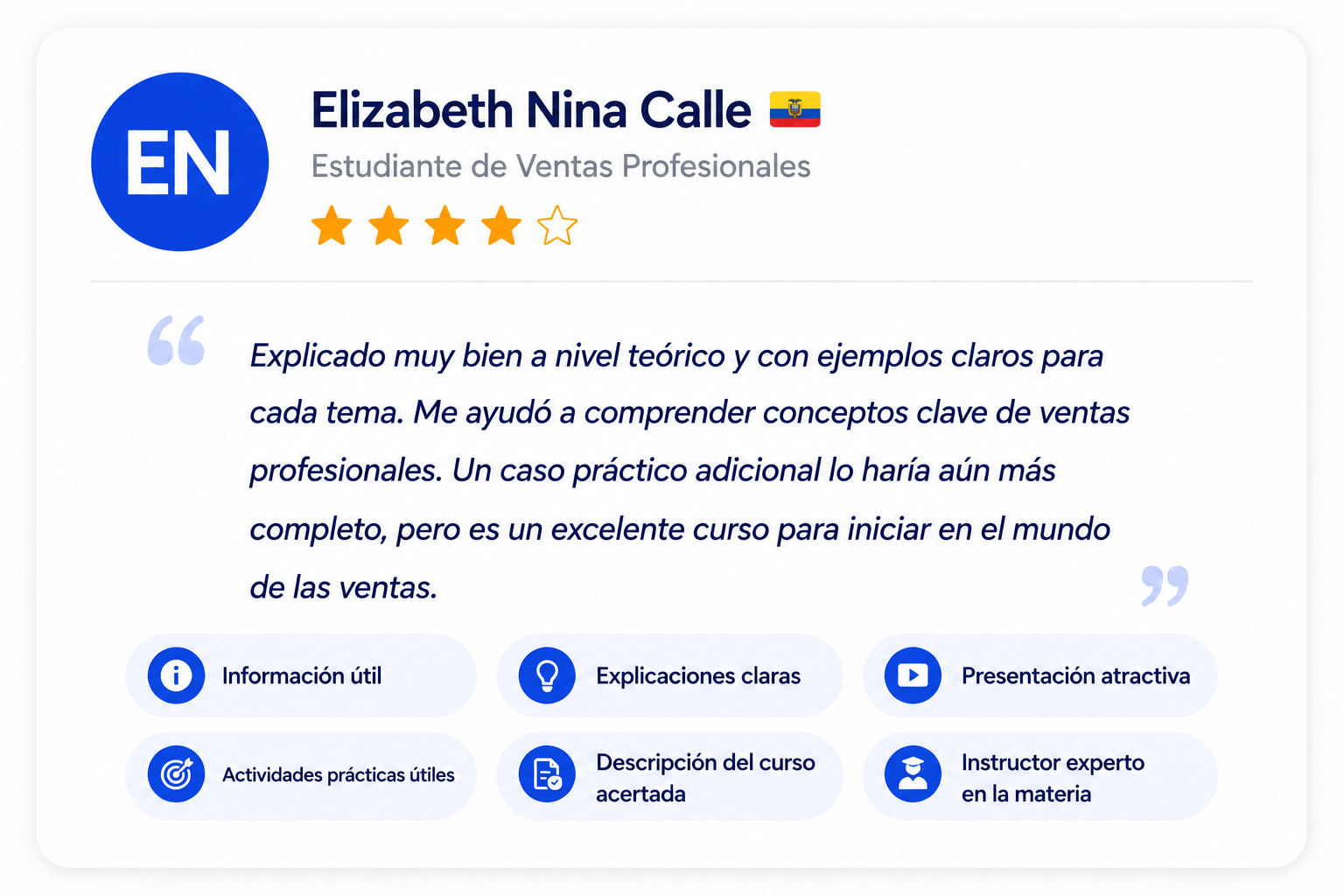 testimonio jventas academy