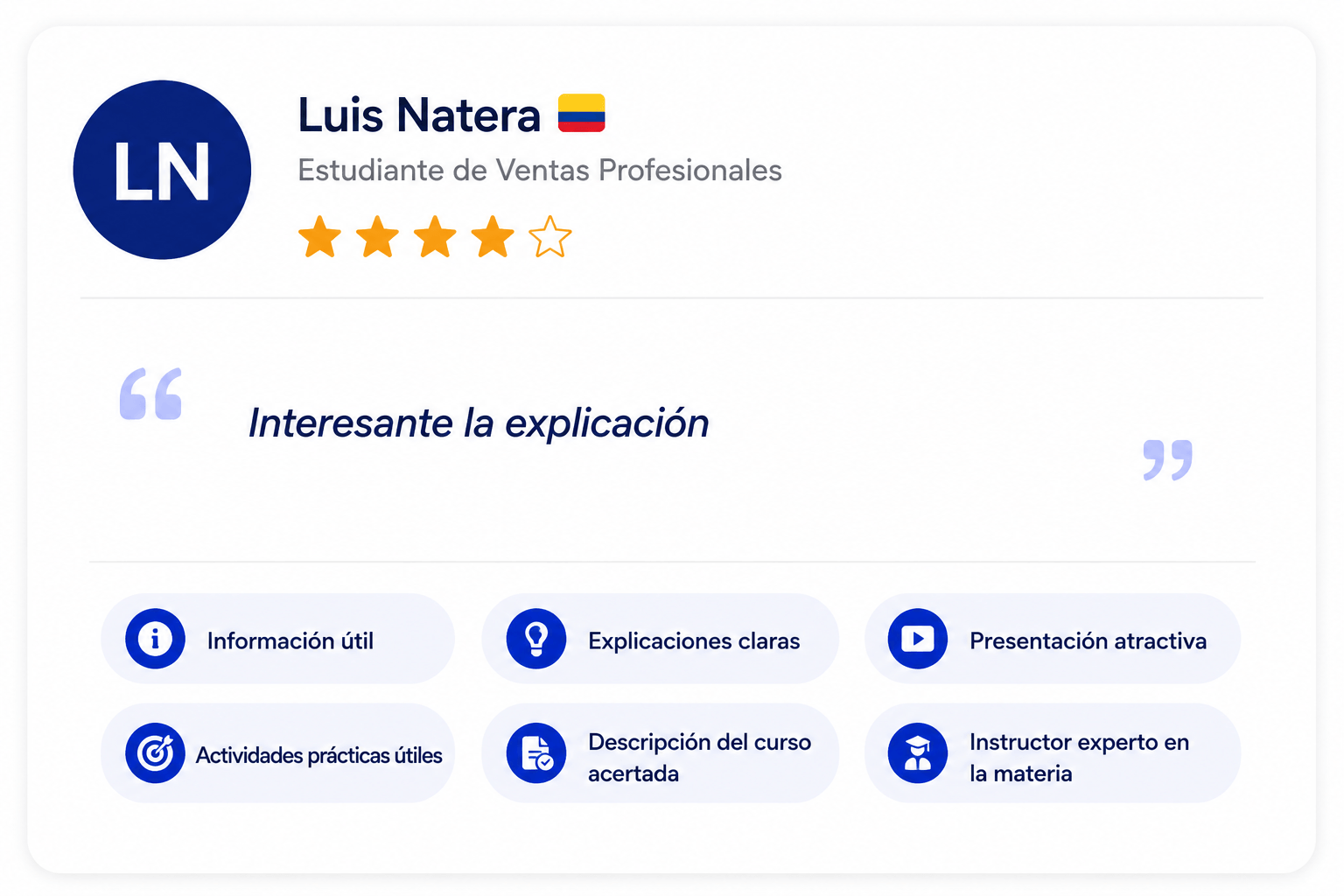 testimonio jventas academy
