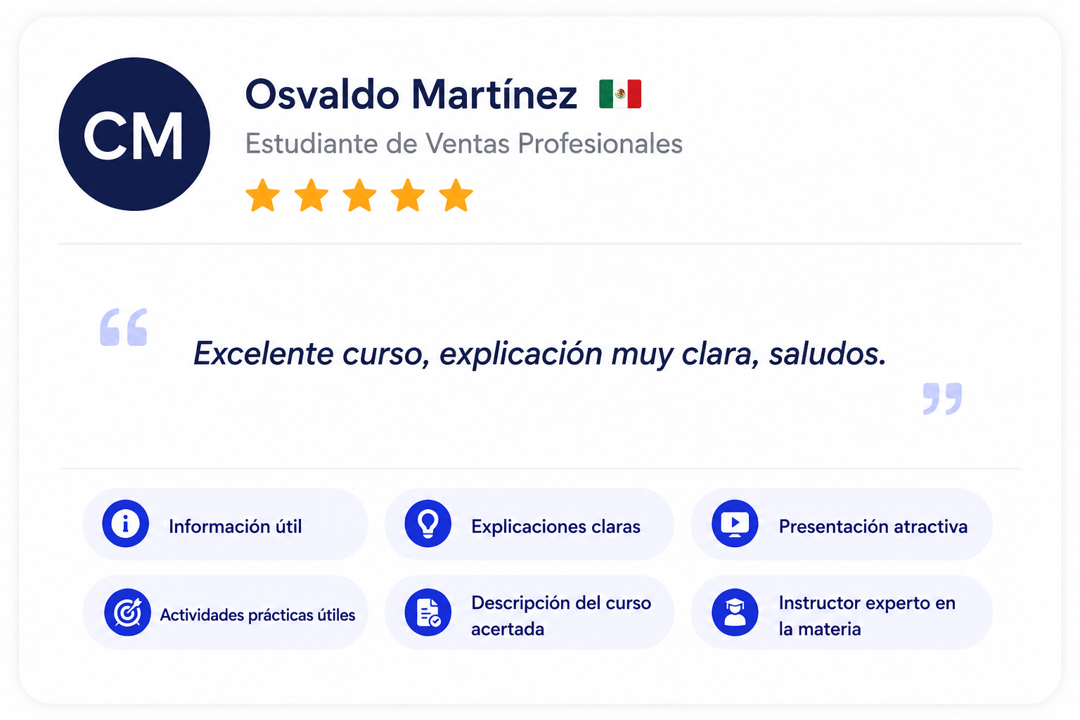 testimonio jventas academy