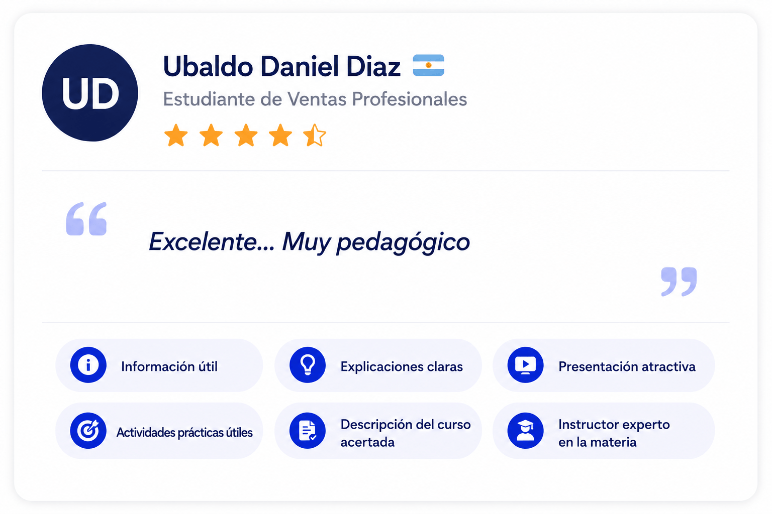 testimonio jventas academy