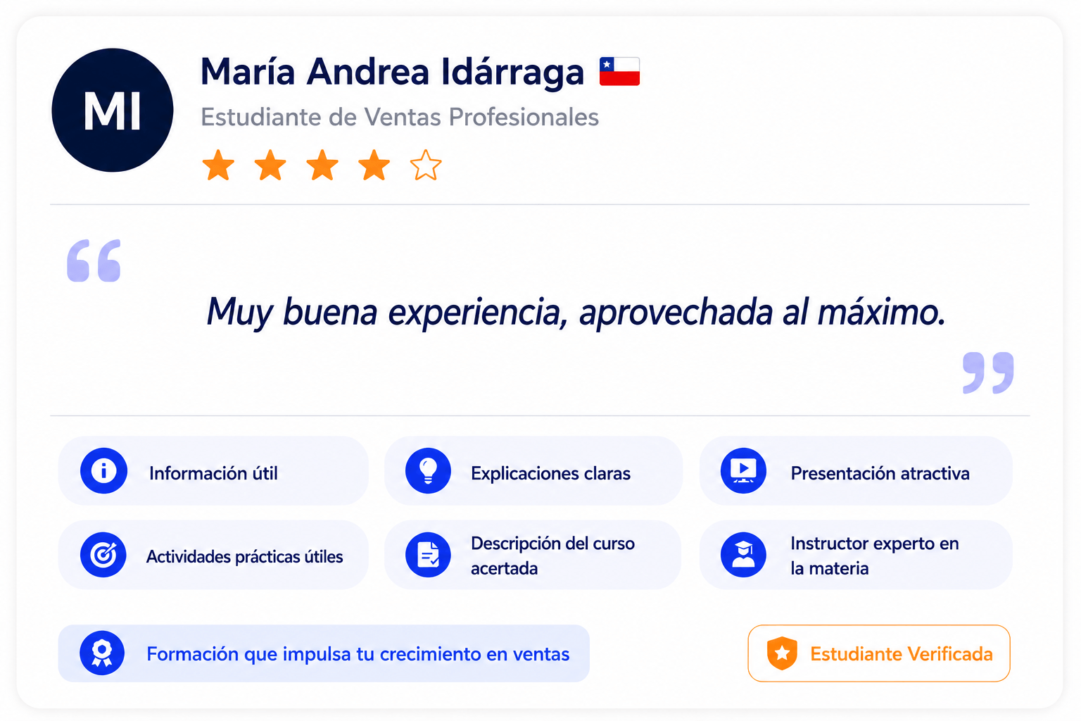 testimonio jventas academy