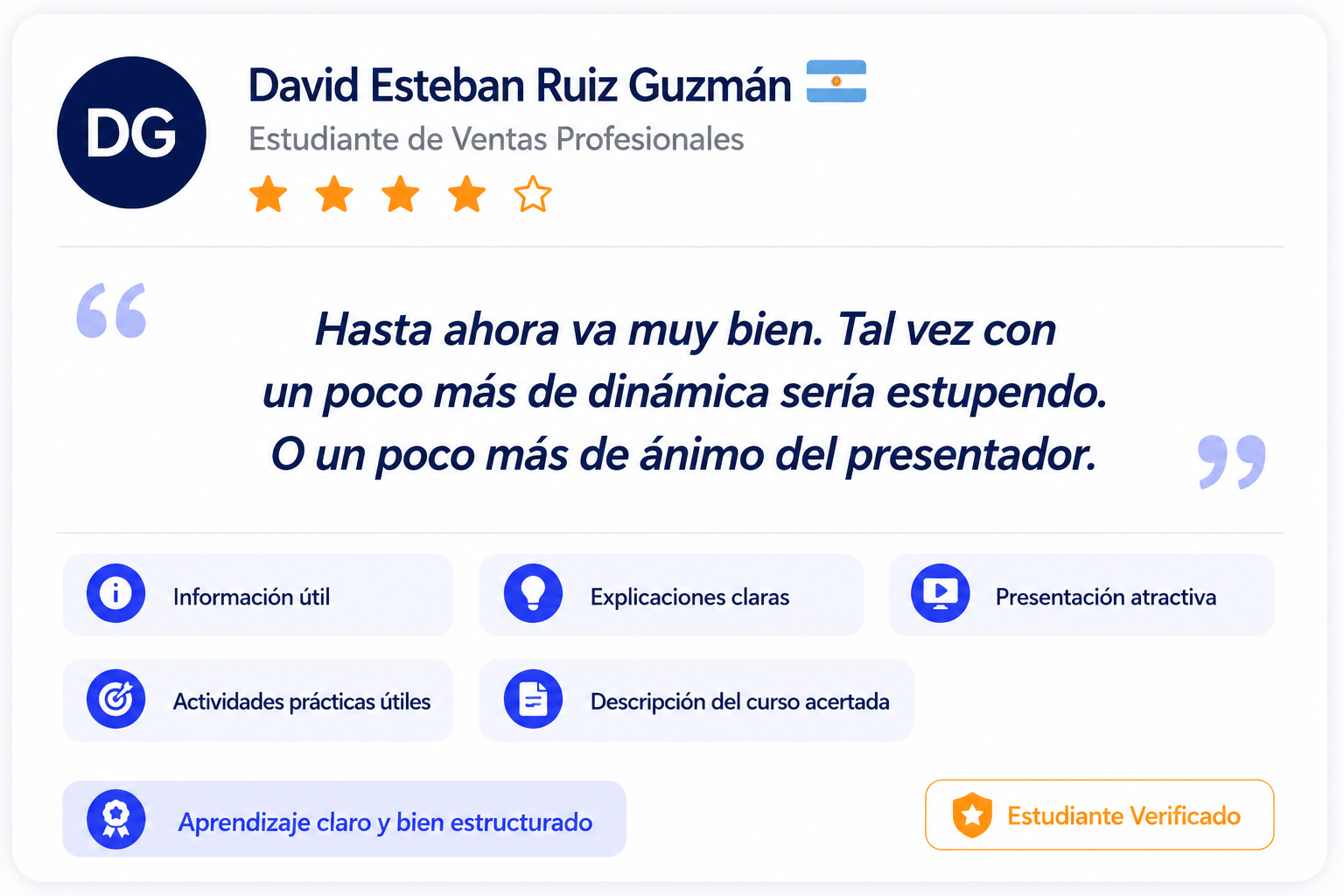 testimonio jventas academy